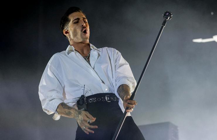 damiano sul palco